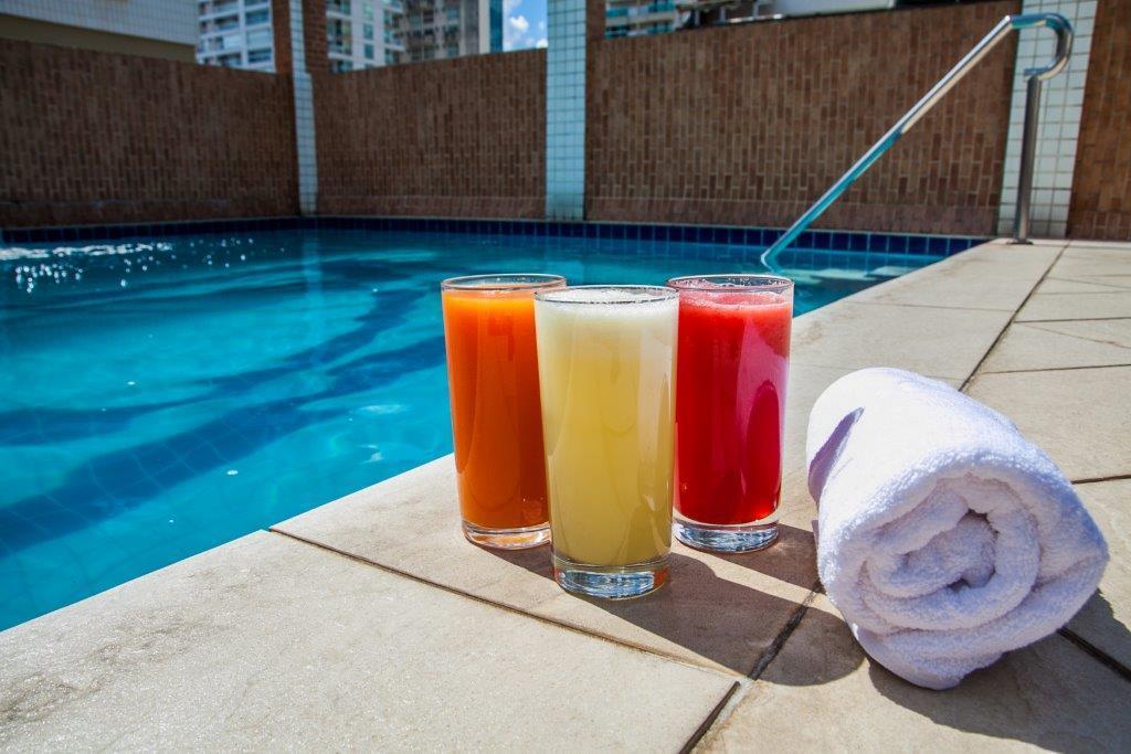 Atlantico Inn Apart Hotel Santos  Bagian luar foto