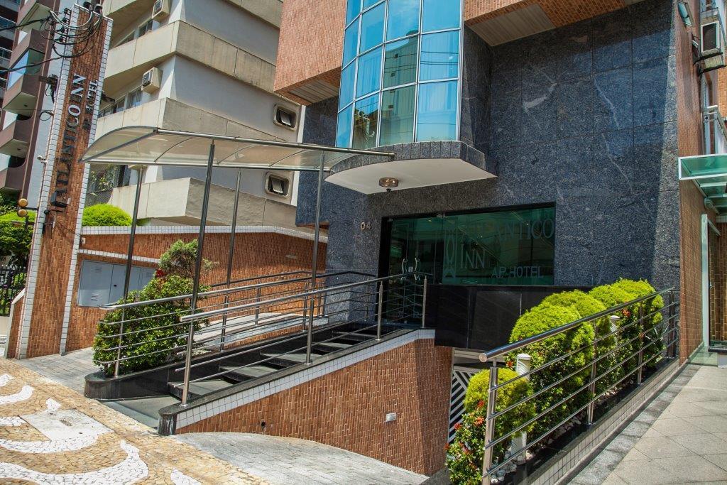 Atlantico Inn Apart Hotel Santos  Bagian luar foto